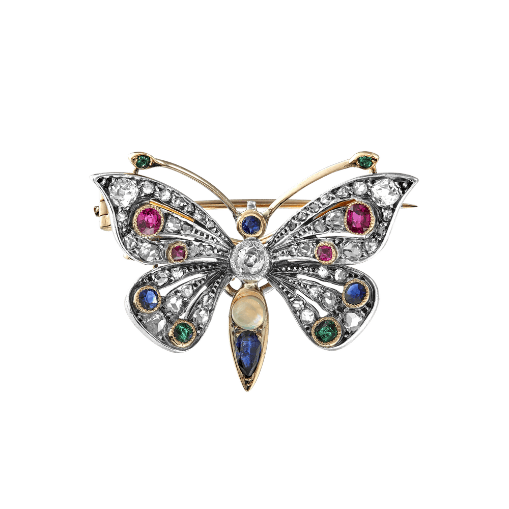 Brochet papillon années 1900 - 1930 Brochet papillon années 1900 - 1930