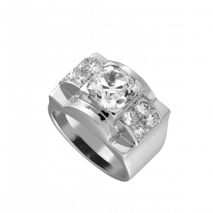 Bague diamants vers 1930