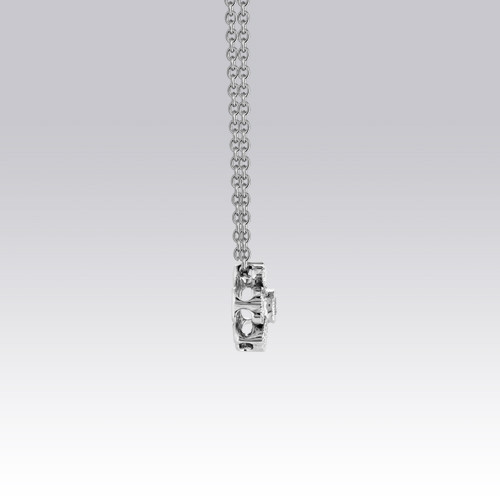 Pendentif chaîne diamants "Fleur" Gerphagnon
