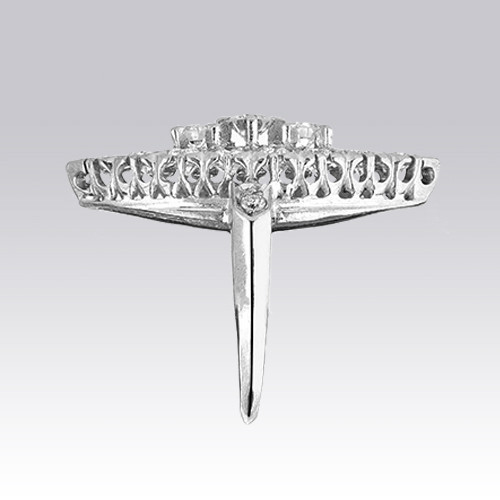 Bague Marquise brillants Gerphagnon