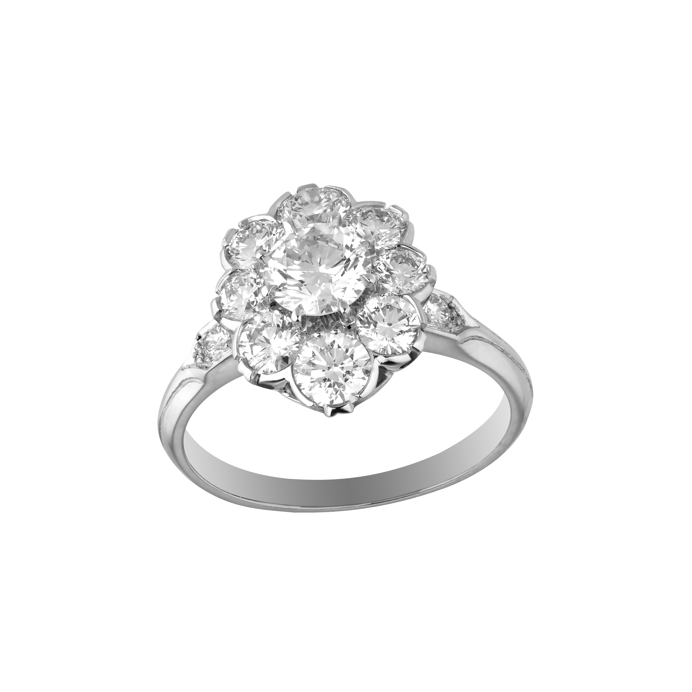 Bague diamants dite Pompadour Gerphagnon