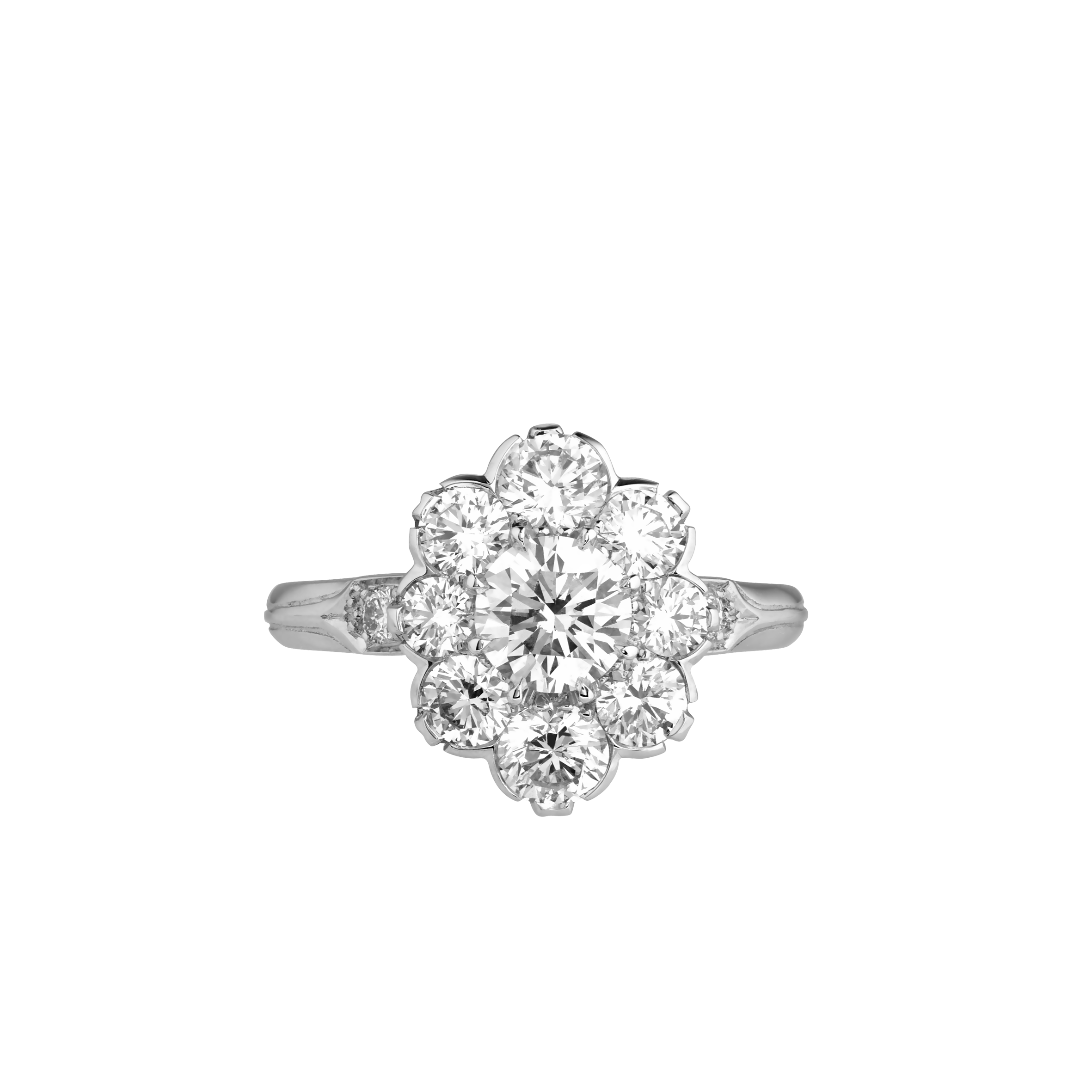 Bague diamants dite Pompadour Gerphagnon