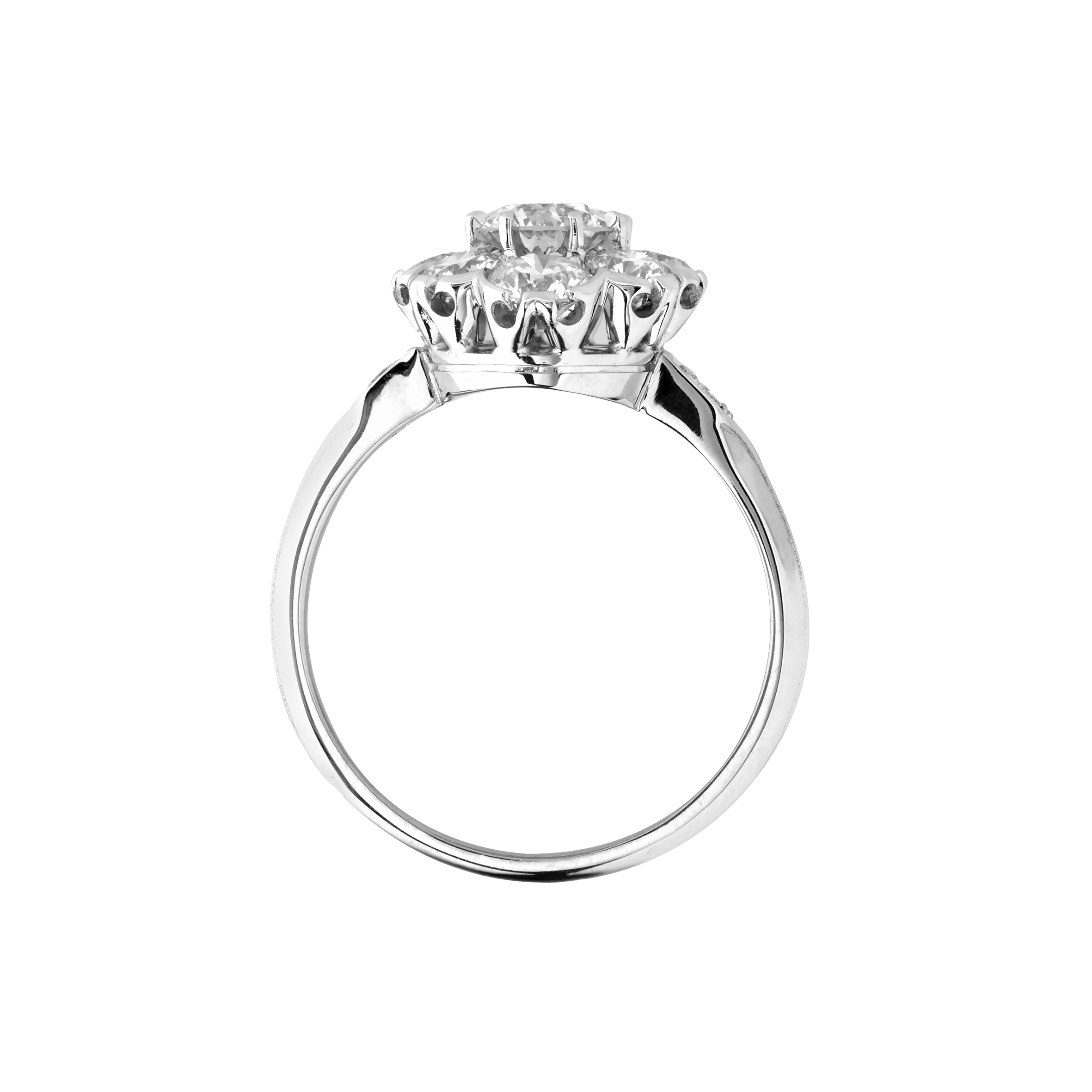 Bague diamants dite Pompadour Gerphagnon