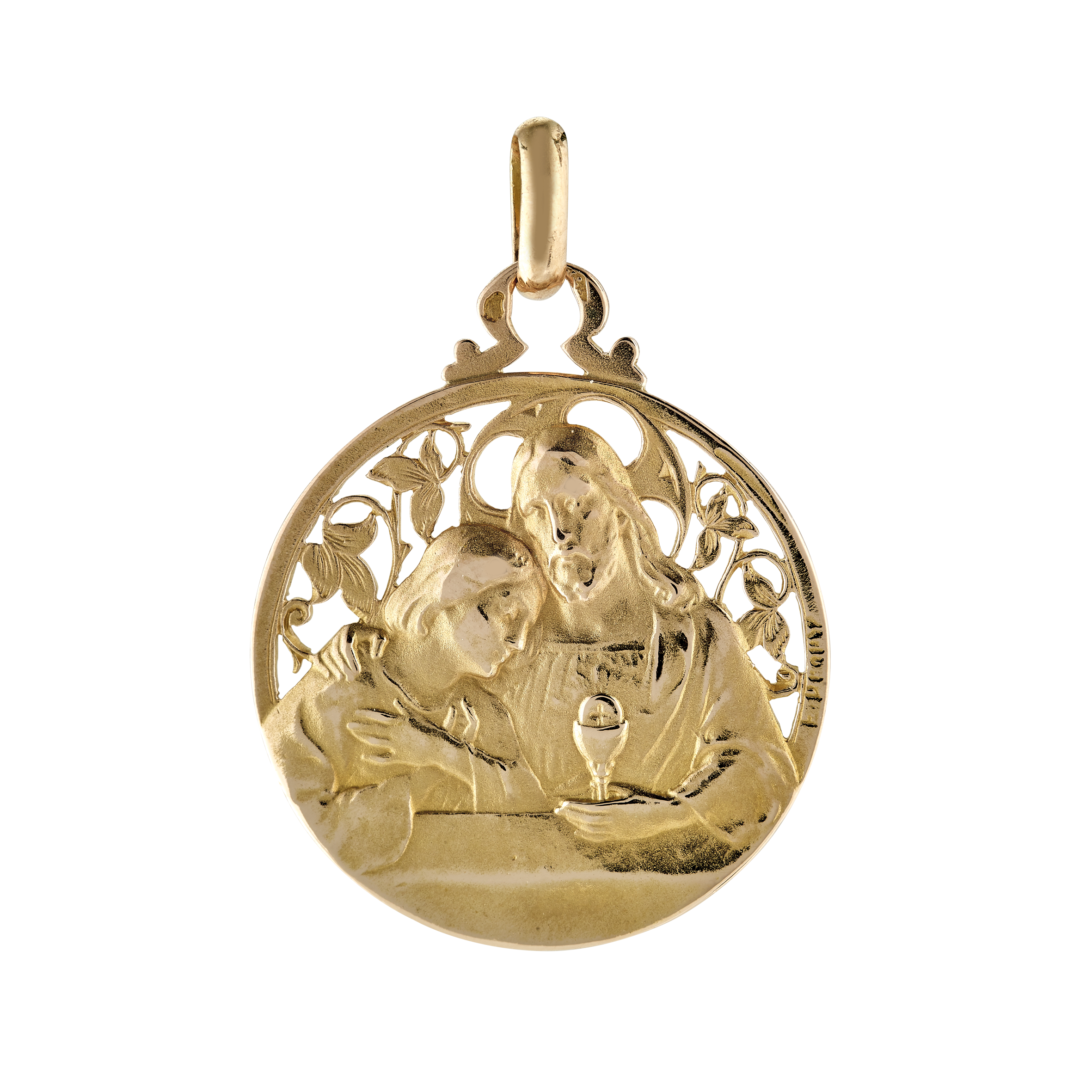 Médaille Christ et Calice Gerphagnon