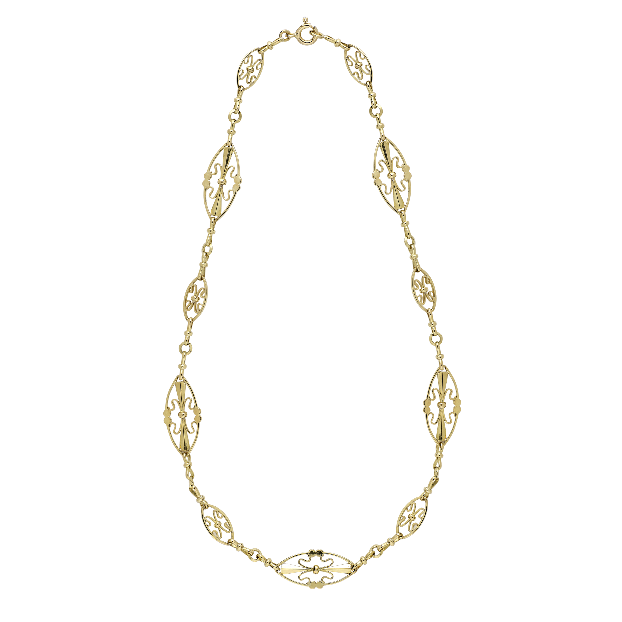 Collier filigrané vers 1900 Gerphagnon