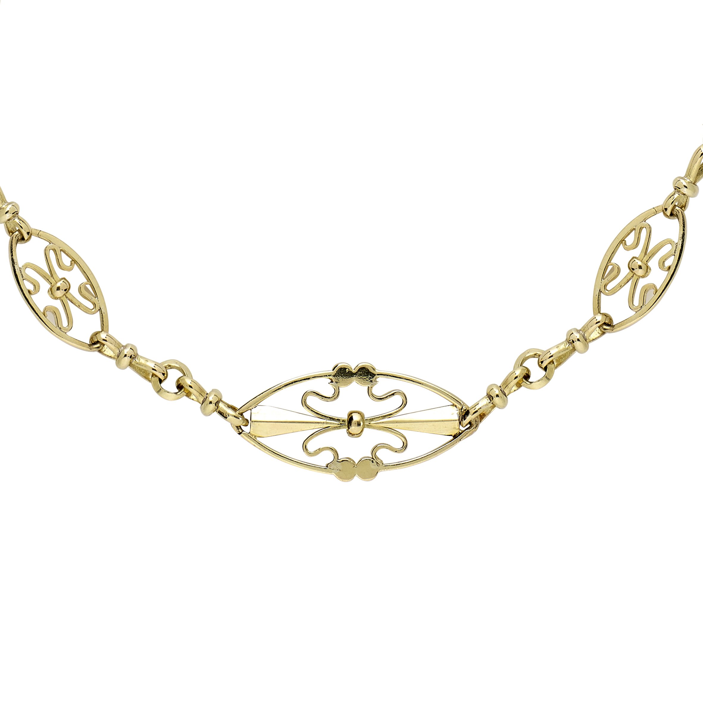 Collier filigrané vers 1900 Gerphagnon