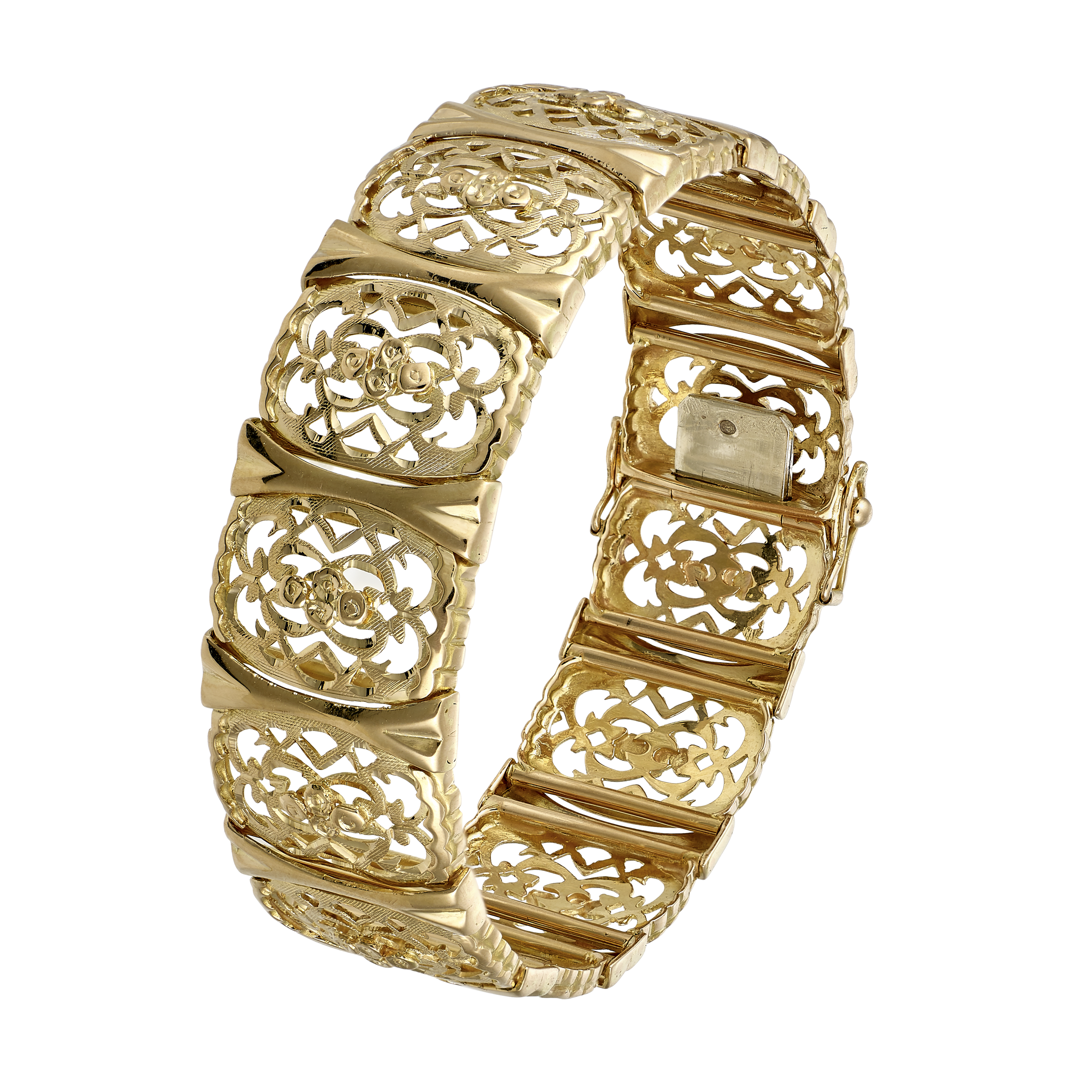 Bracelet manchette ciselé Gerphagnon