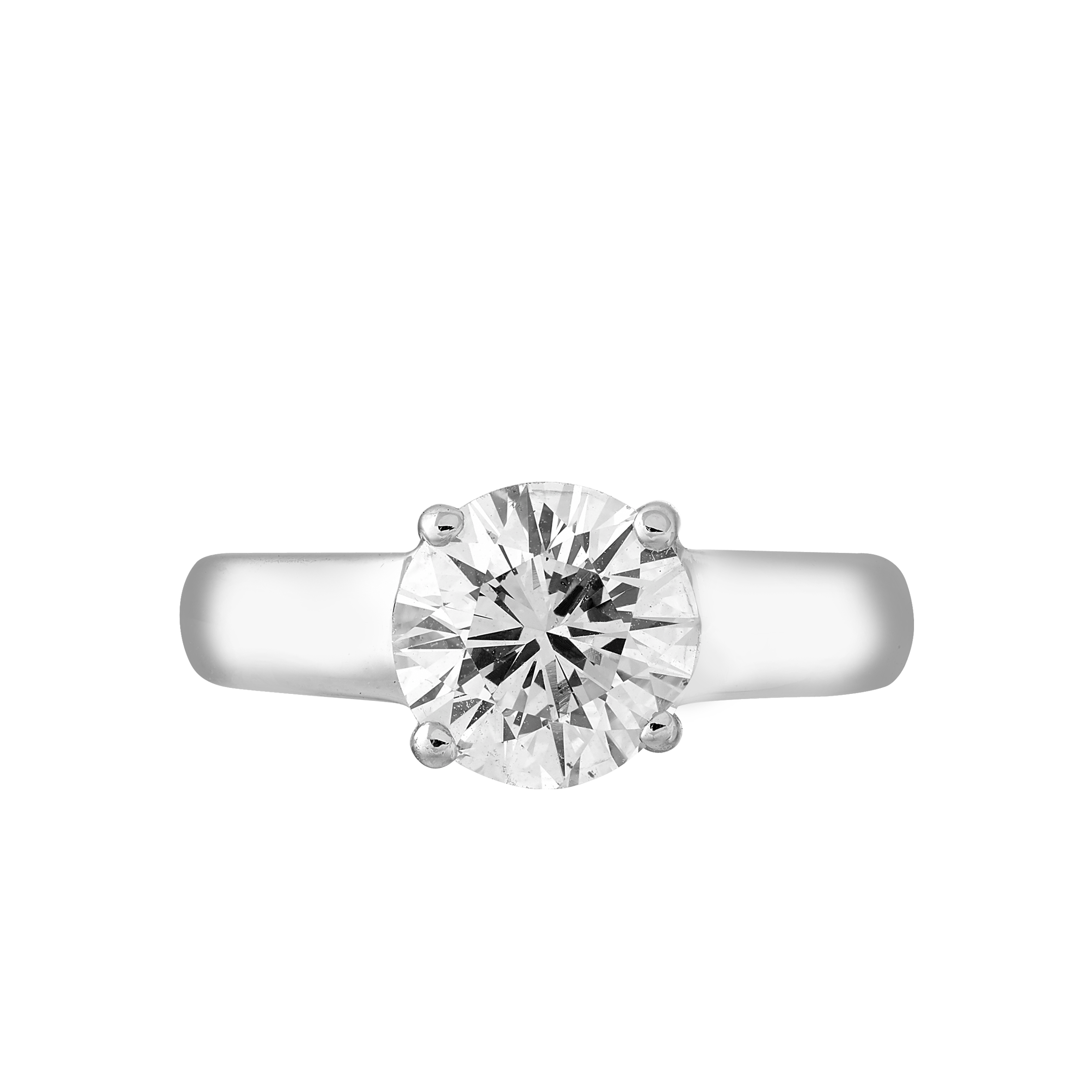 Solitaire brillant 2,20 carats Gerphagnon