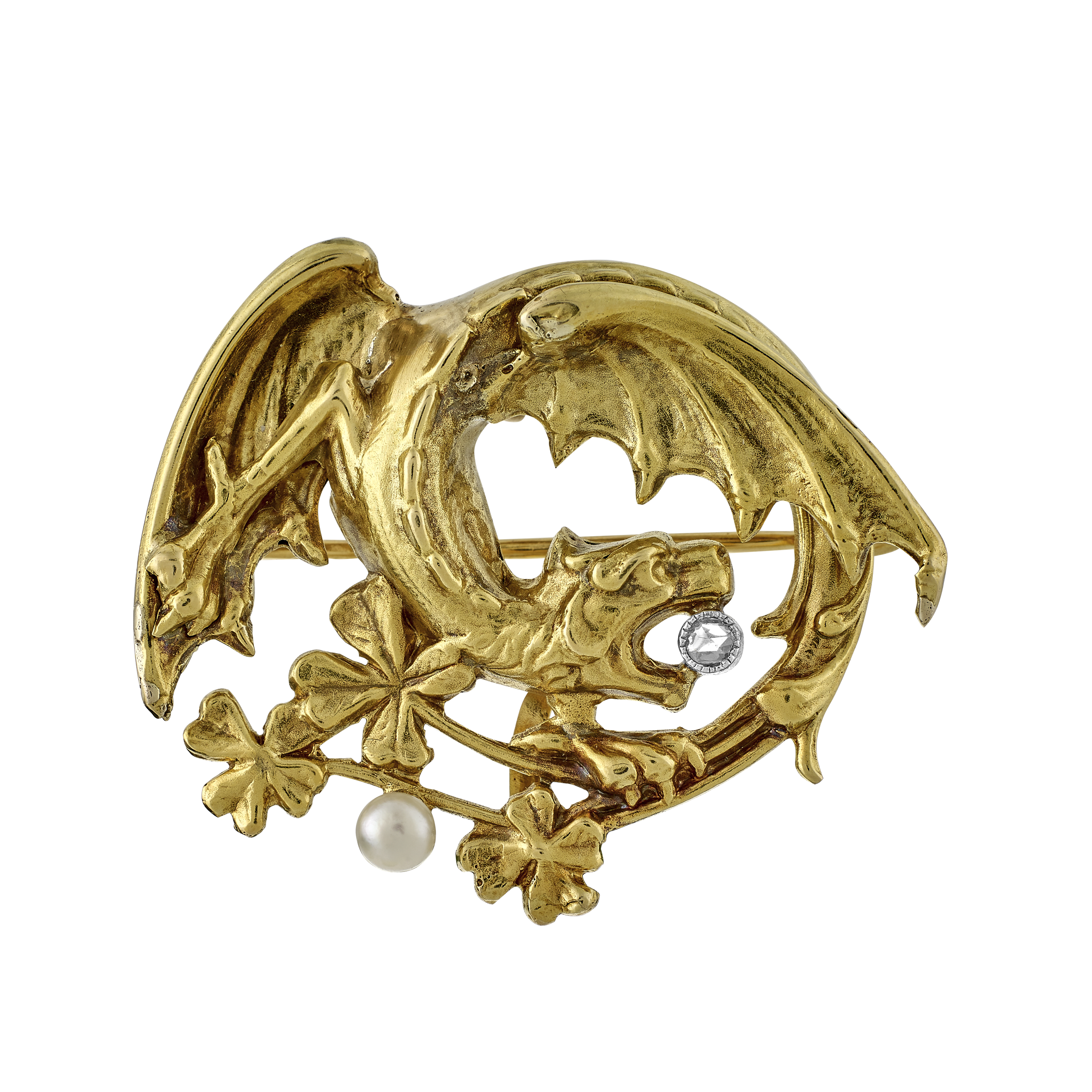 Broche chimère Fin XIXe Gerphagnon
