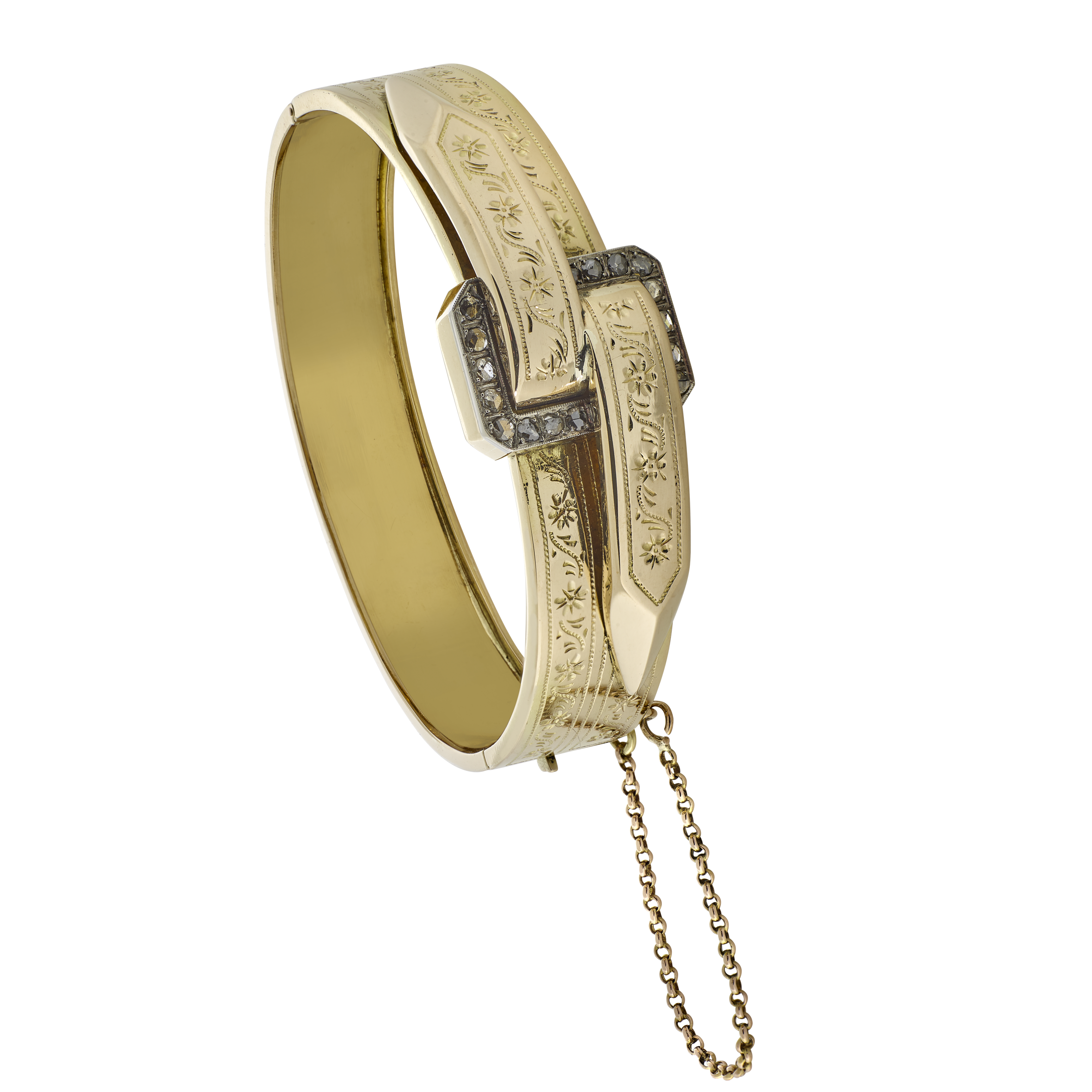 Bracelet style Napoléon III diamants Gerphagnon