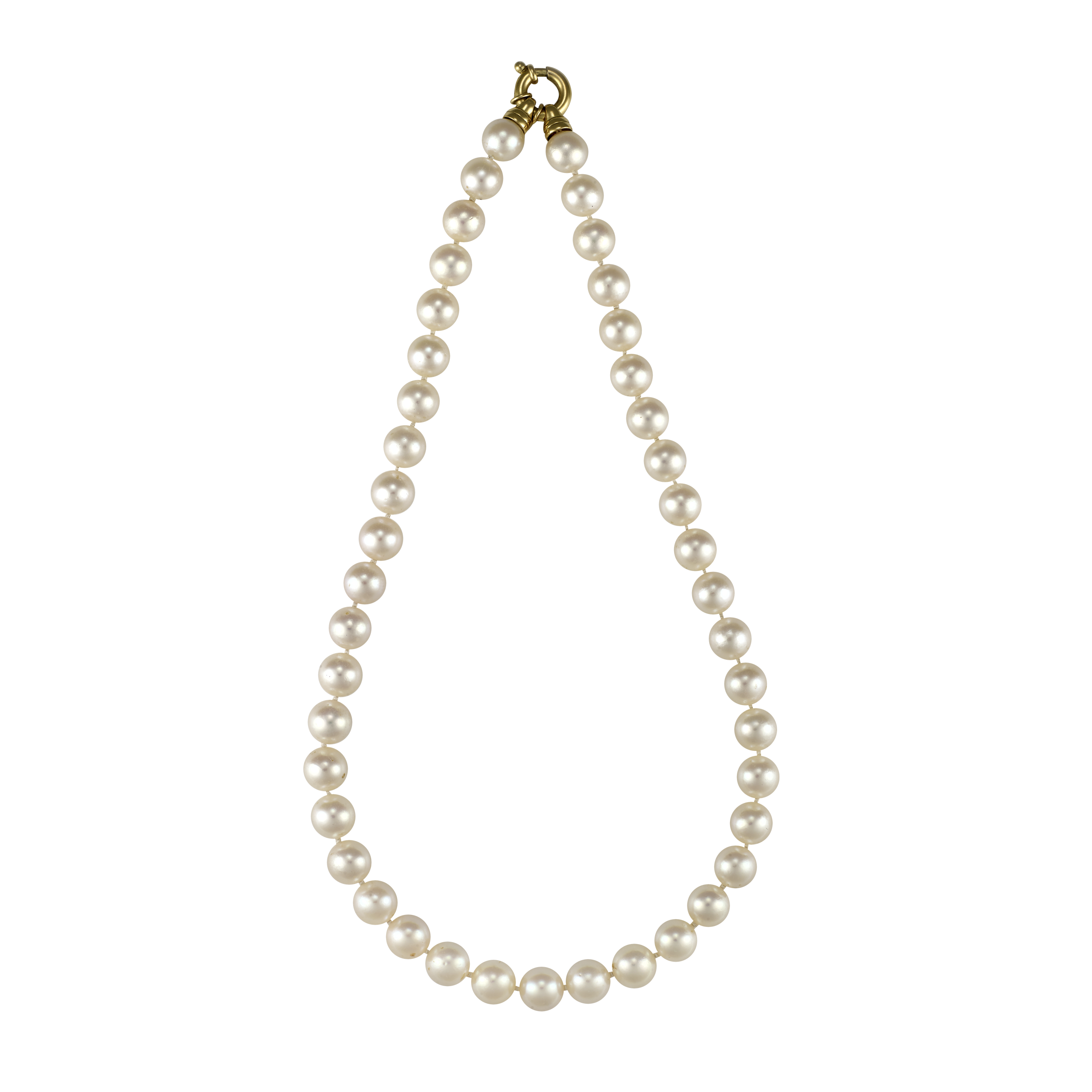 Collier de perles de culture 9,5 mm choker Gerphagnon