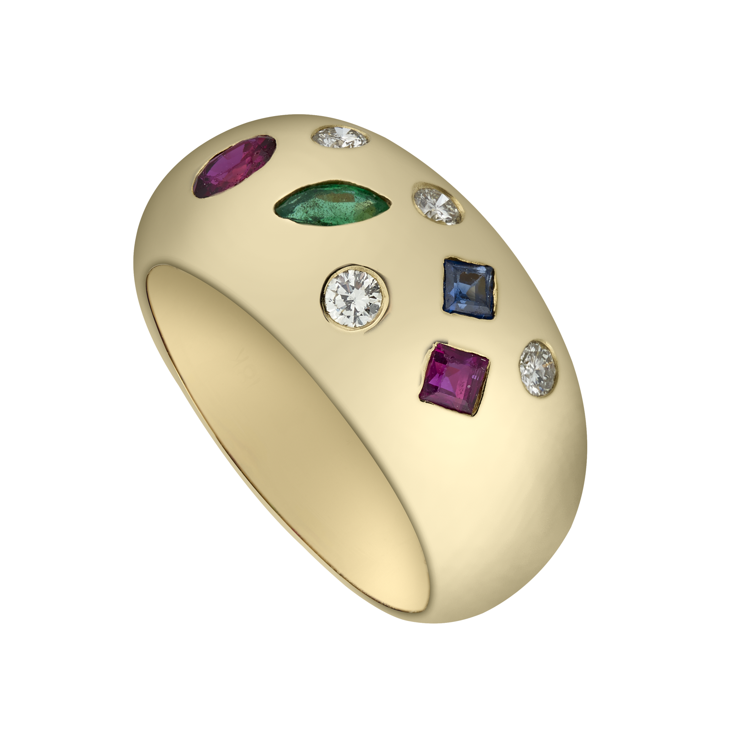 Bague jonc "Tutti Frutti" Gerphagnon