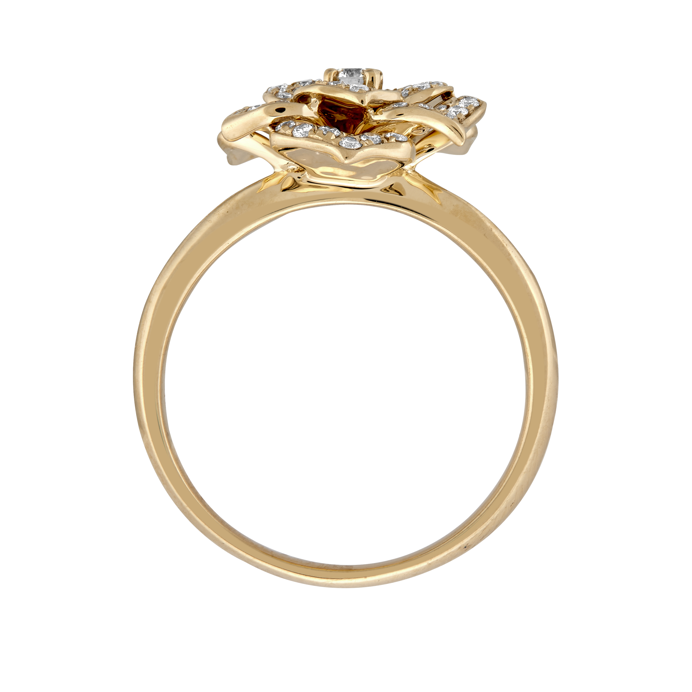Bague pensée diamants Gerphagnon