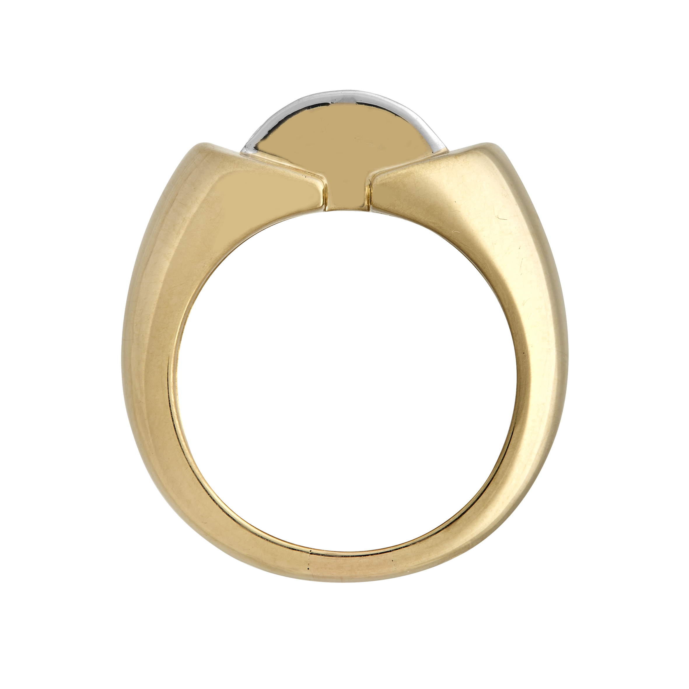 Bague pont brillants vers 1940 Gerphagnon