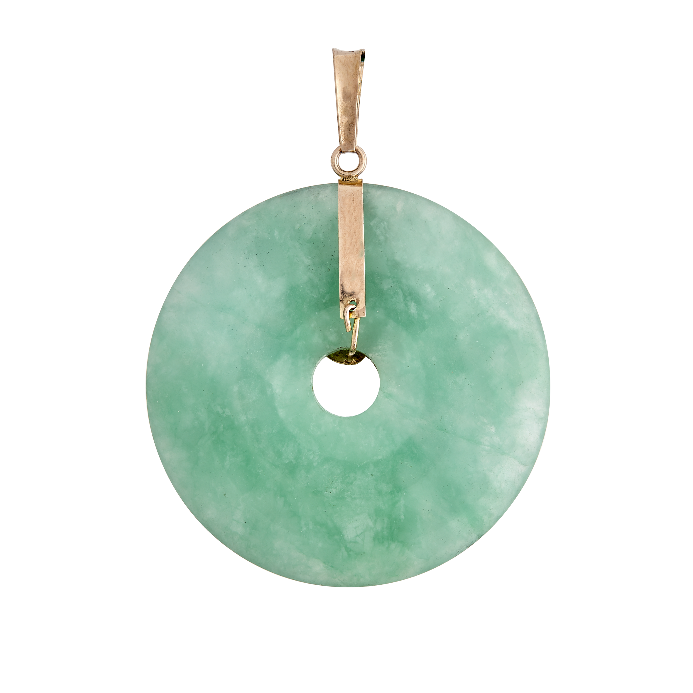 Pendentif disque de jade Gerphagnon