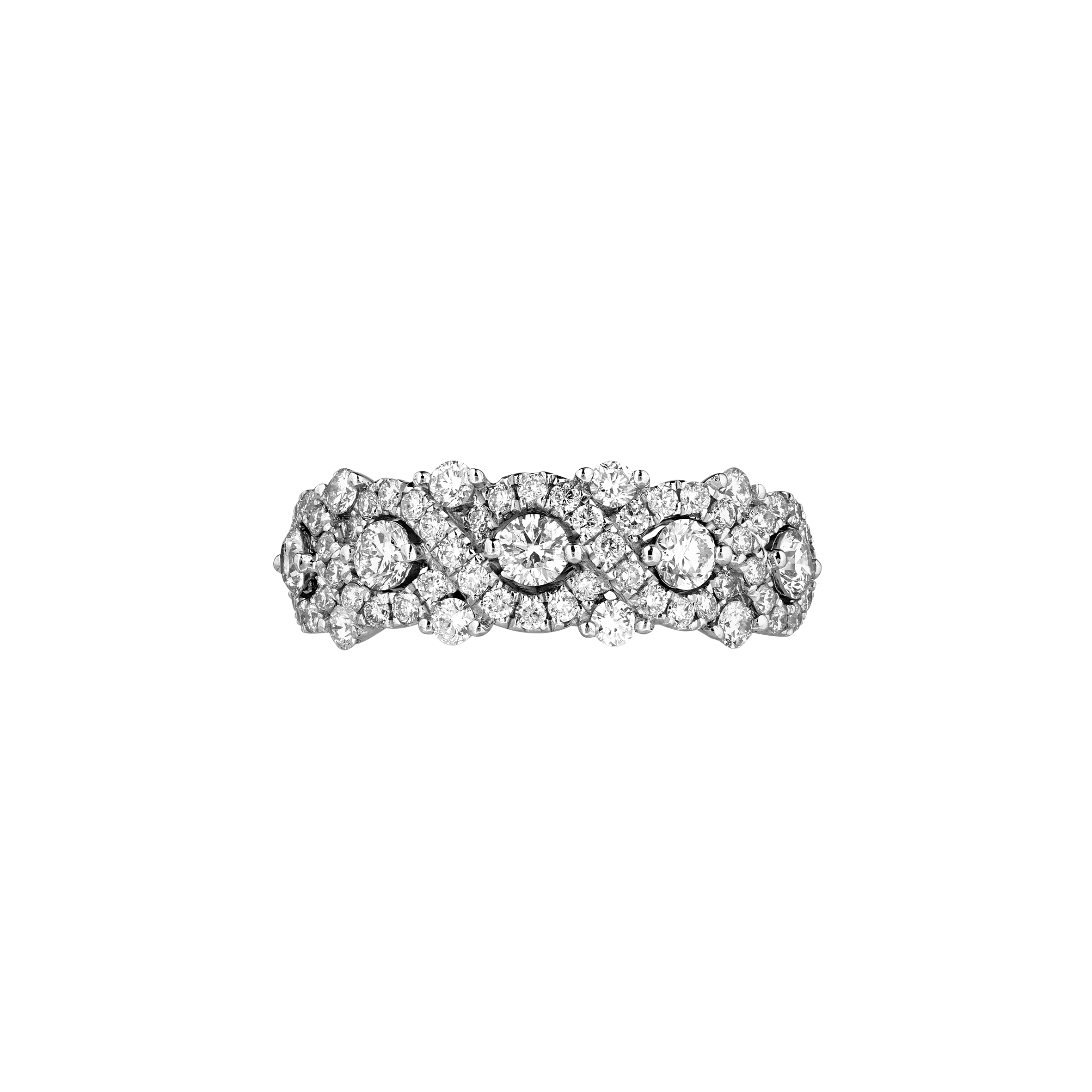 Demi alliance torsade diamants Gerphagnon