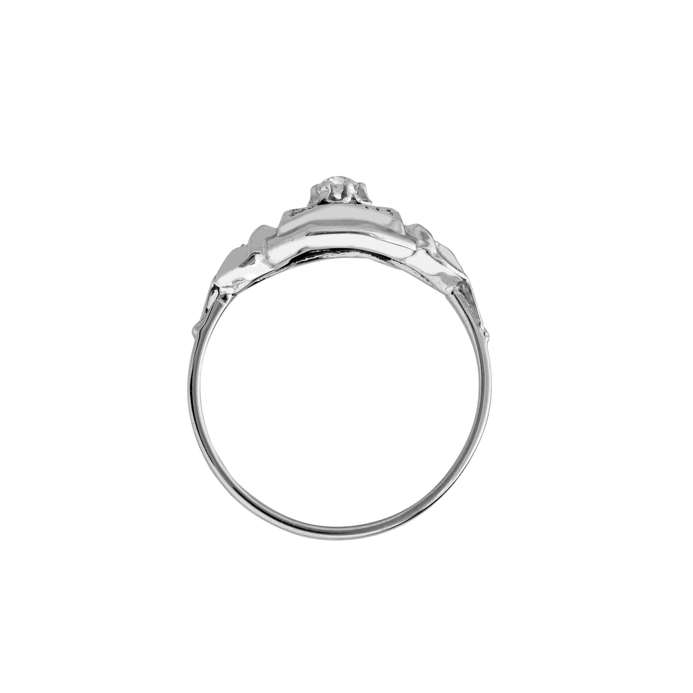 Bague diamant Art Déco Gerphagnon