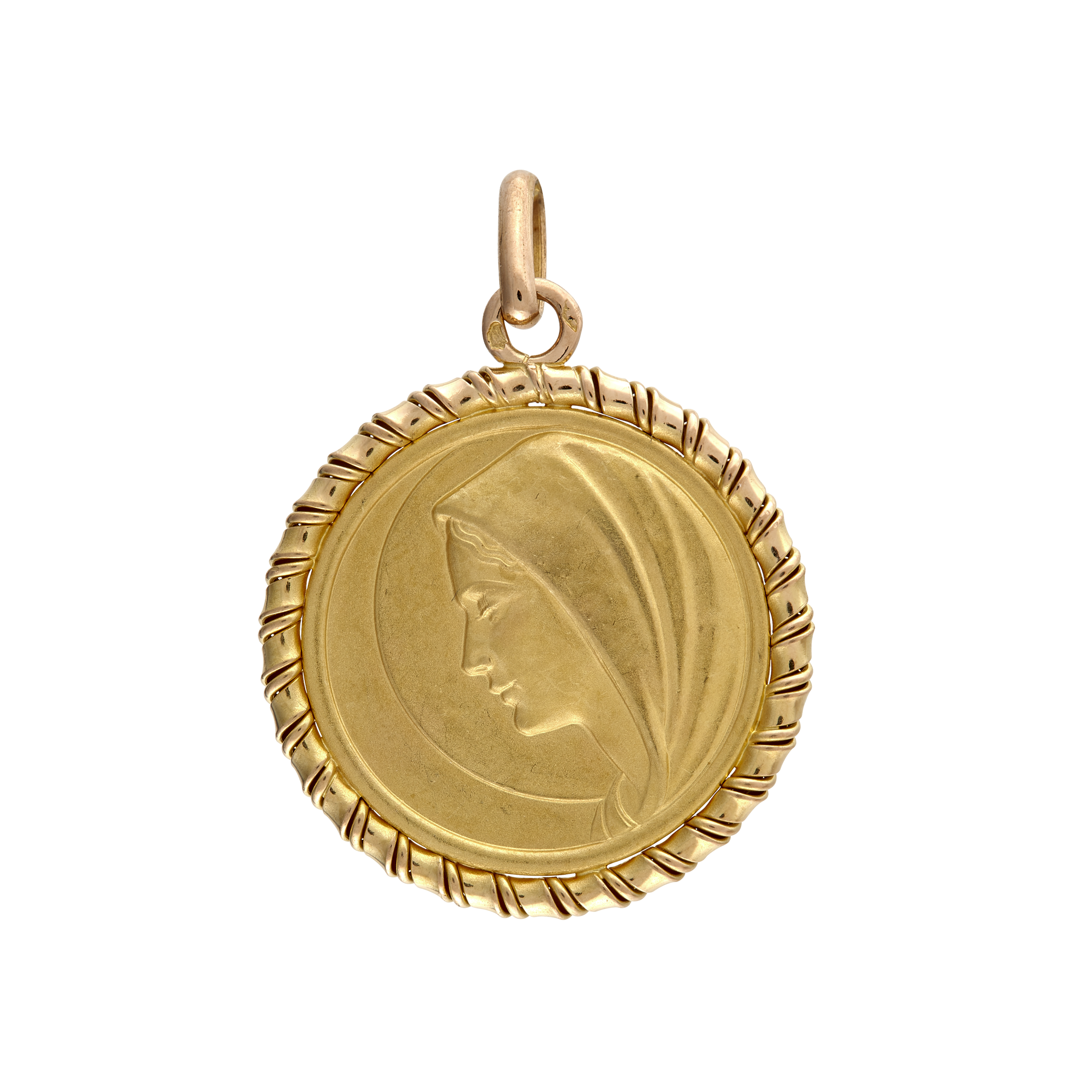 Médaille Vierge de profil Gerphagnon
