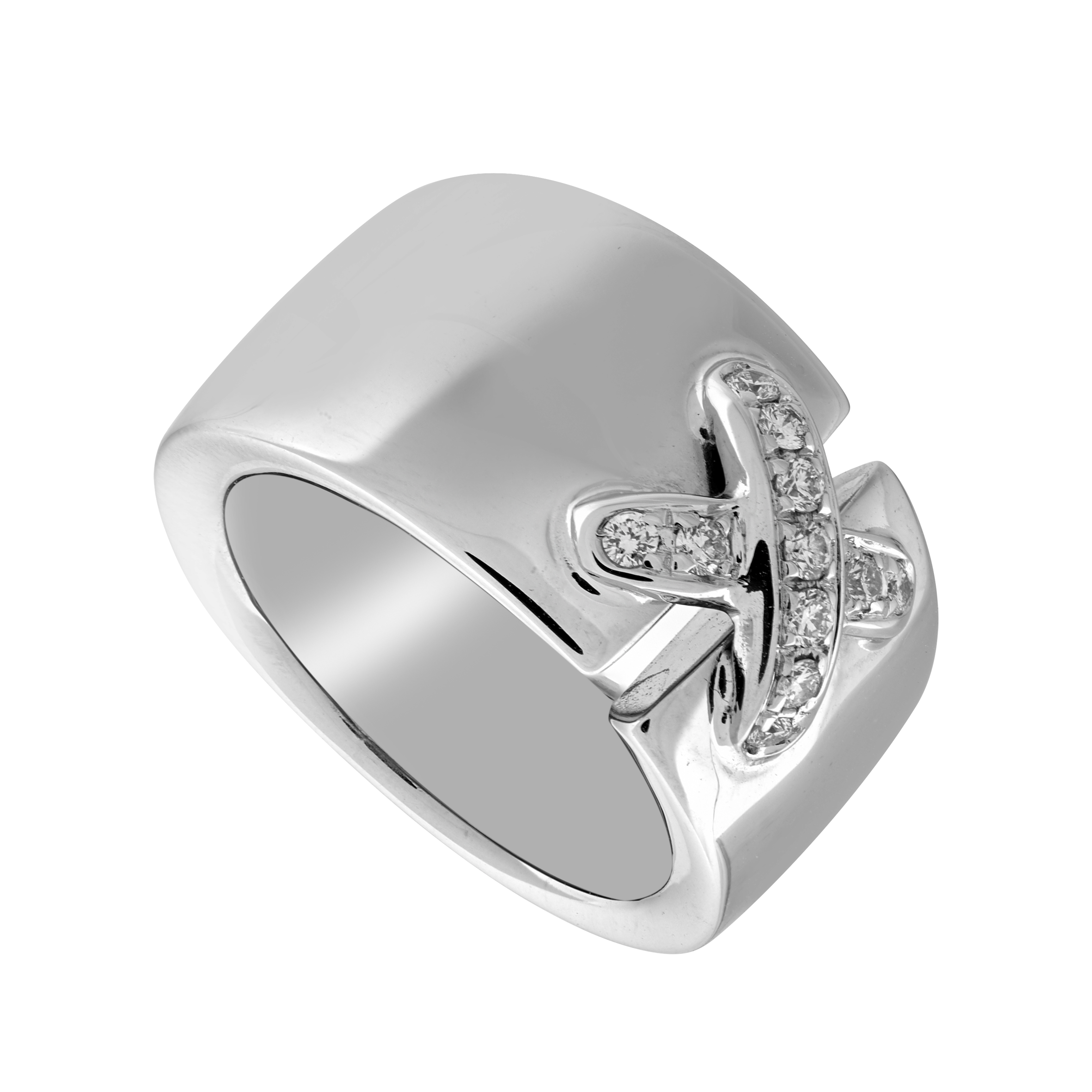 Bague "Liens" diamants Gerphagnon