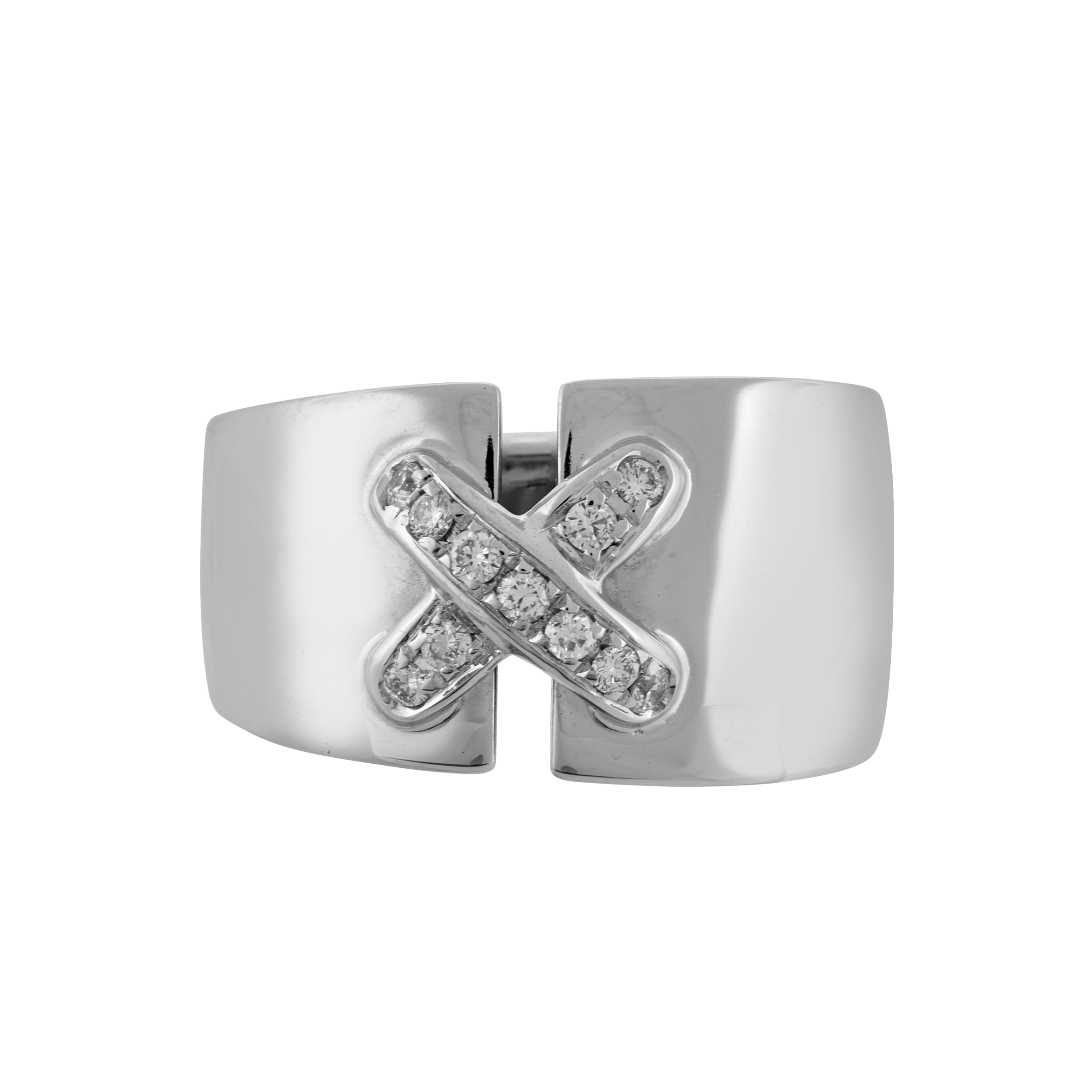 Bague "Liens" diamants Gerphagnon