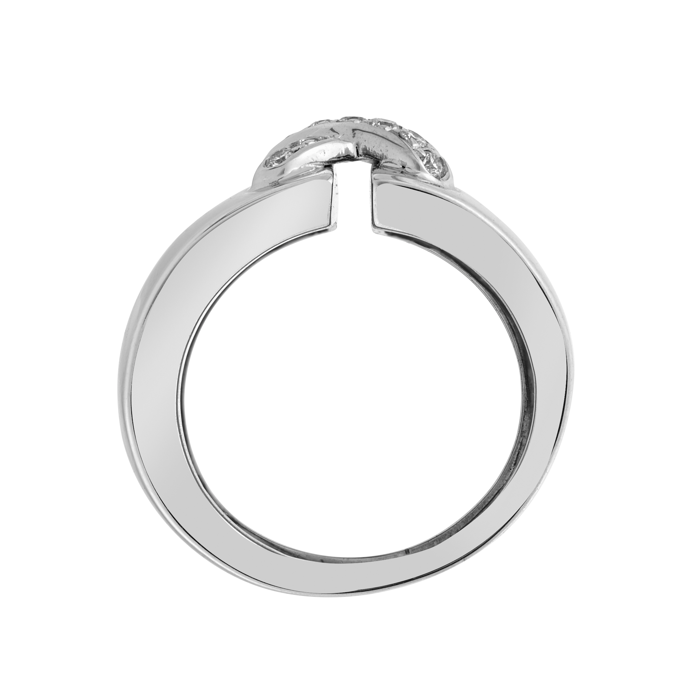 Bague "Liens" diamants Gerphagnon