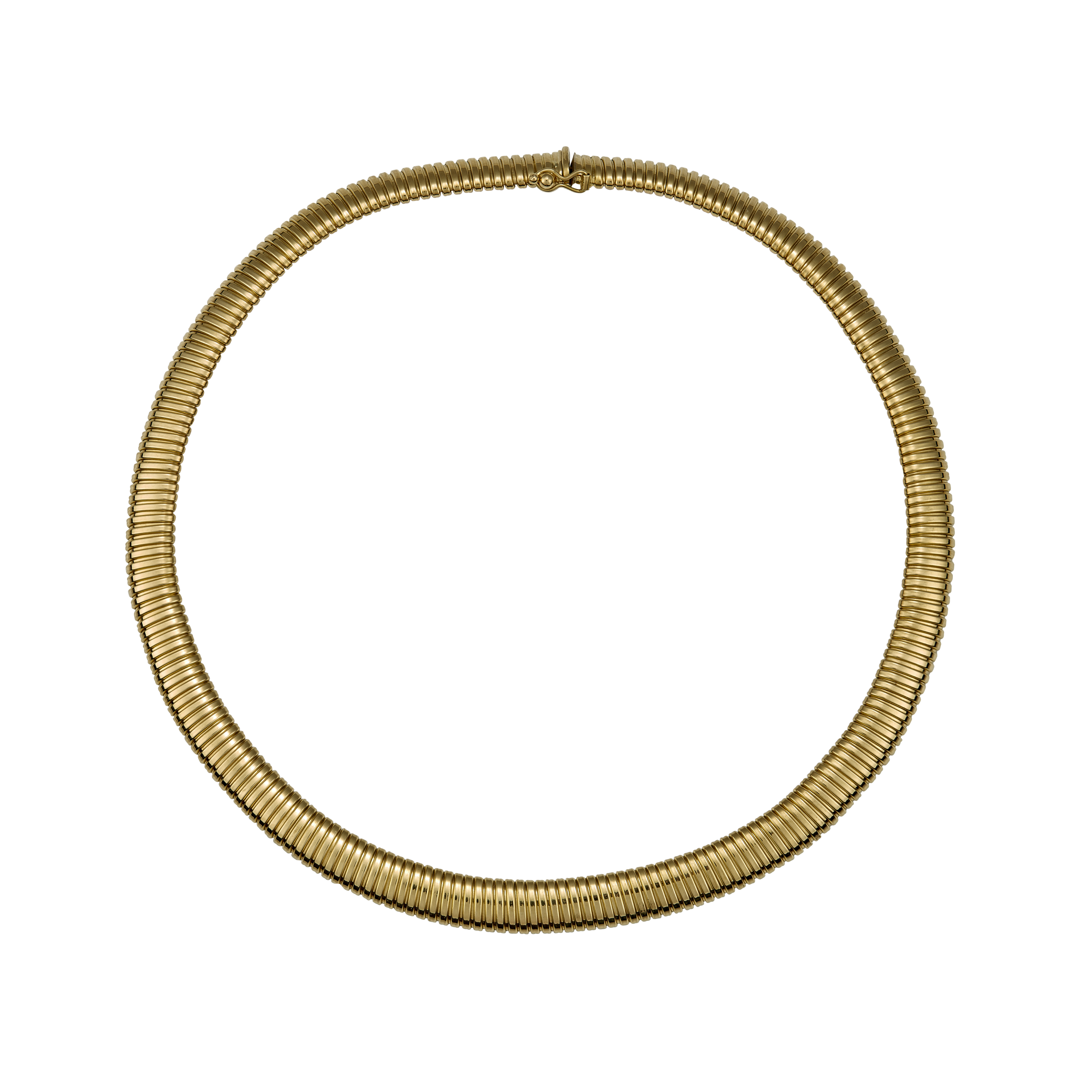 Collier Spirotube style 1950 Gerphagnon