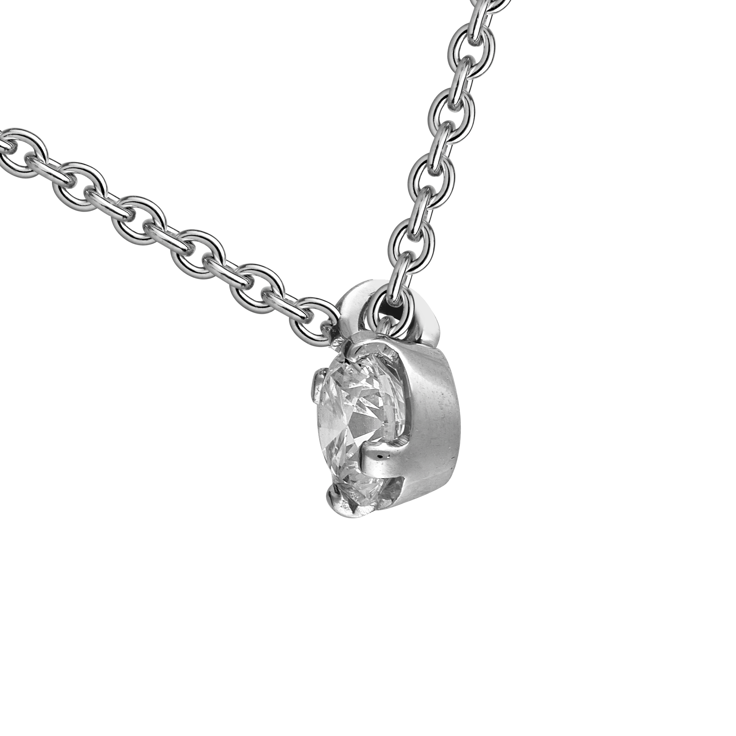 Pendentif brillant 0,42 carat Gerphagnon