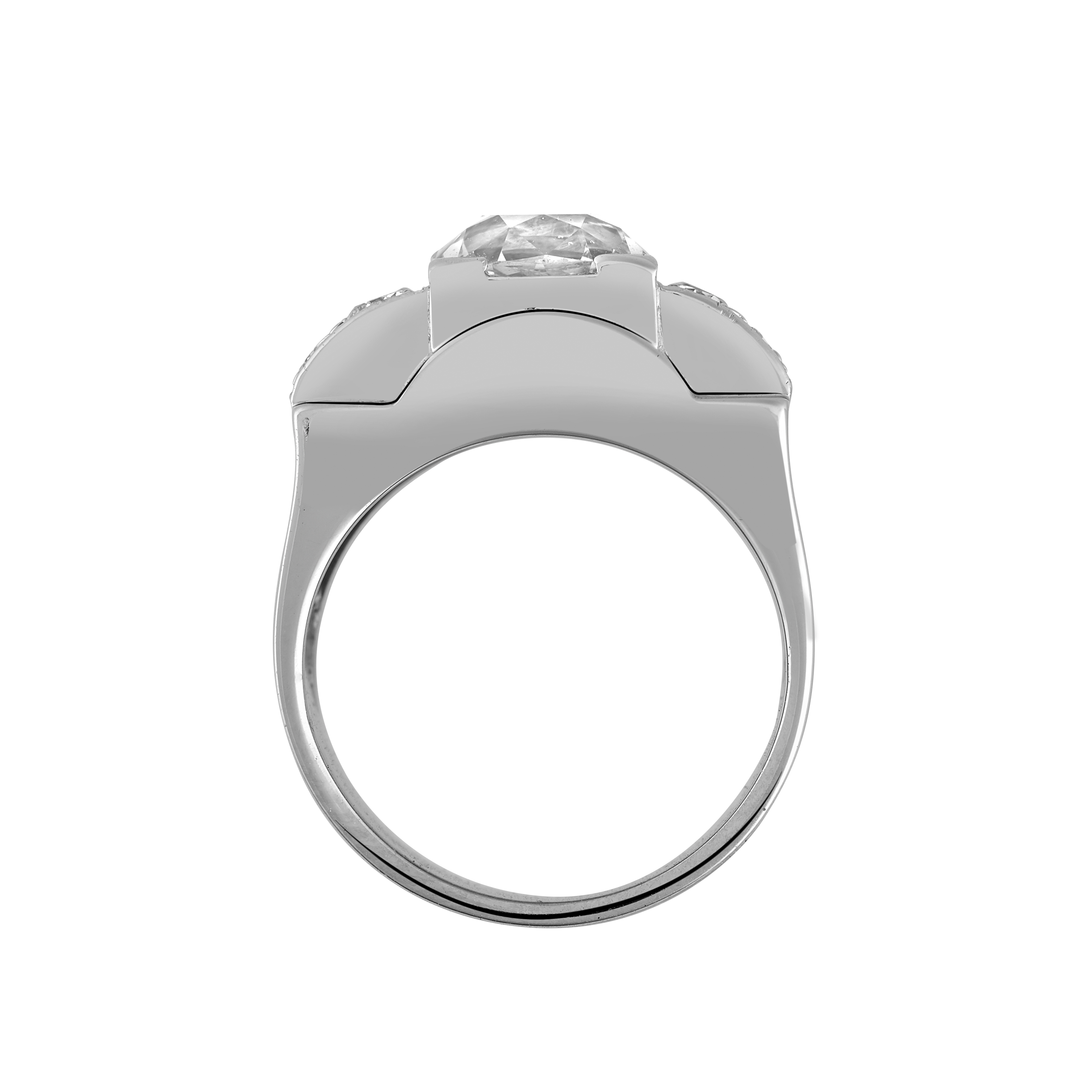 Bague diamants vers 1930 Gerphagnon