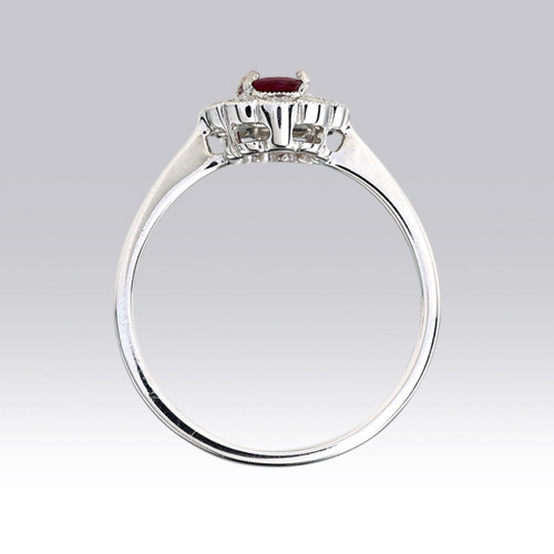 Bague Rubis diamants Gerphagnon