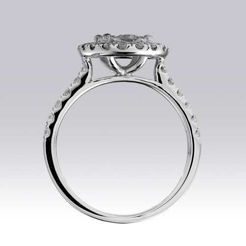 Bague ovale Brillants Gerphagnon