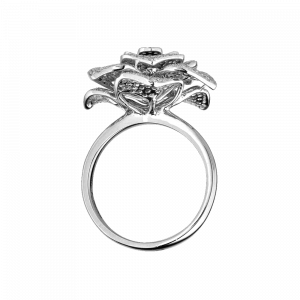 Bague Pensée diamants