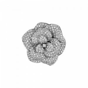 Bague Pensée diamants