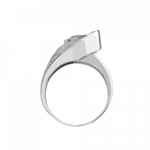 Bague "ceinture" diamants vers 1930