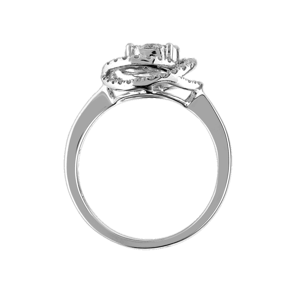 Bague "tourbillon" diamants Gerphagnon