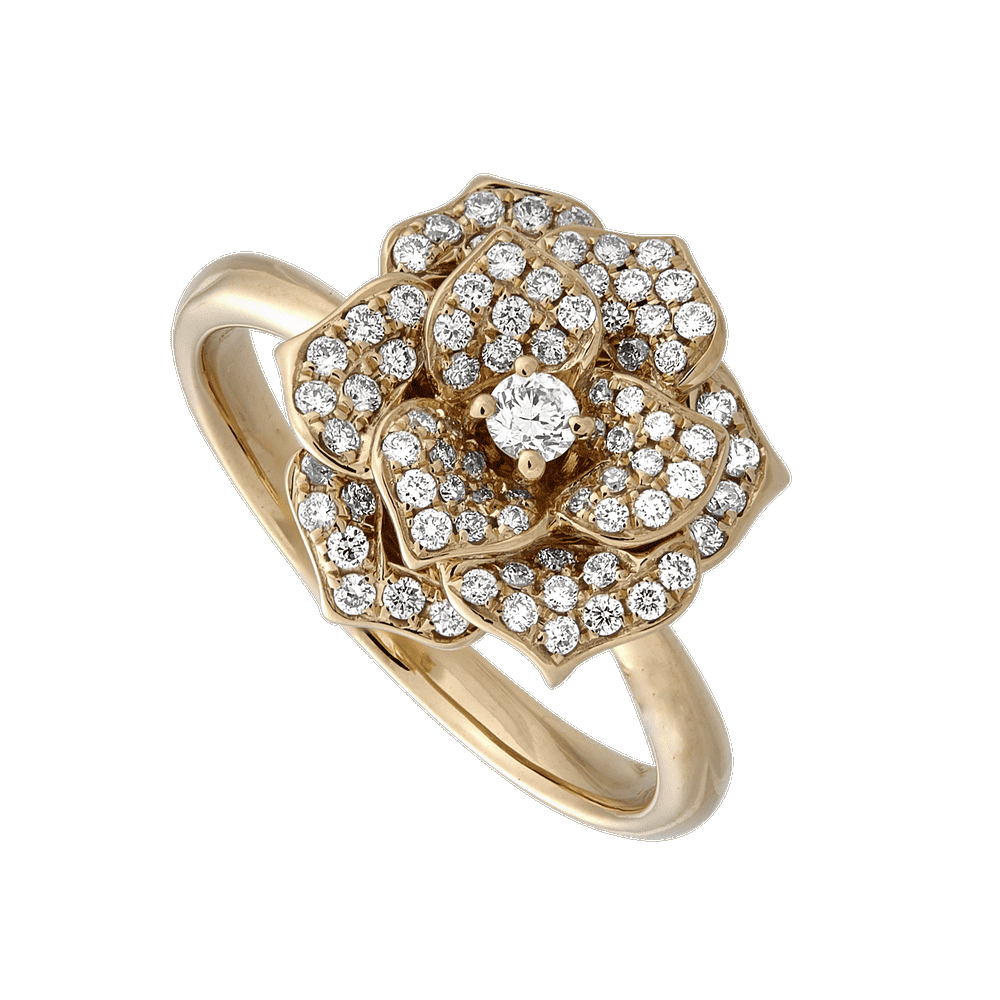 Bague pensée diamants Gerphagnon