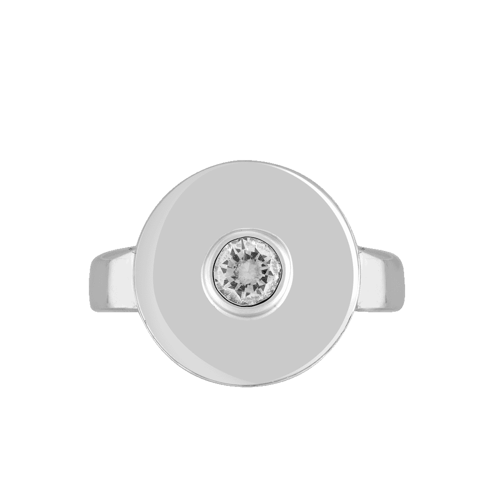 Bague disque brillant Gerphagnon