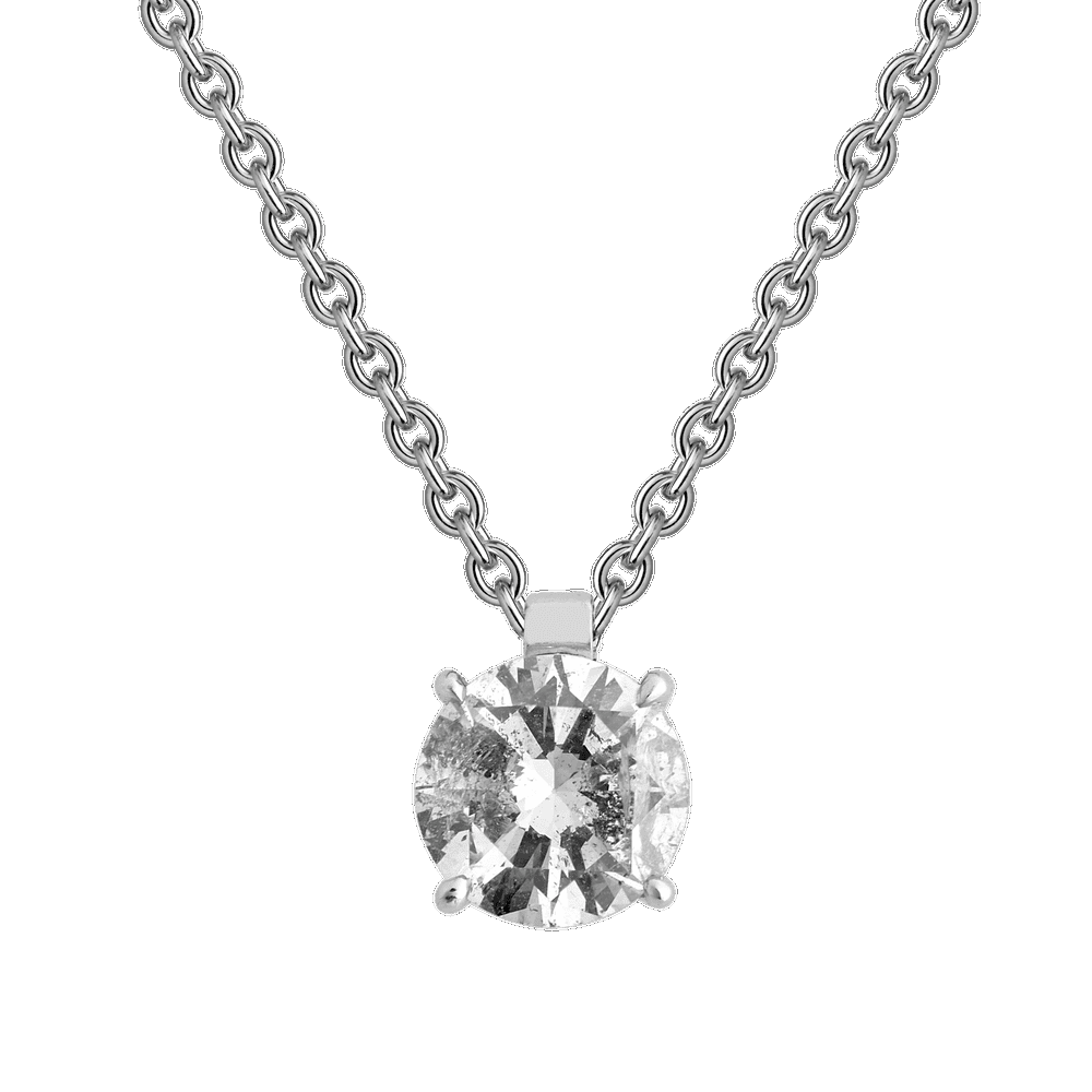 Chaine-pendentif brillant 1,80 carat Gerphagnon