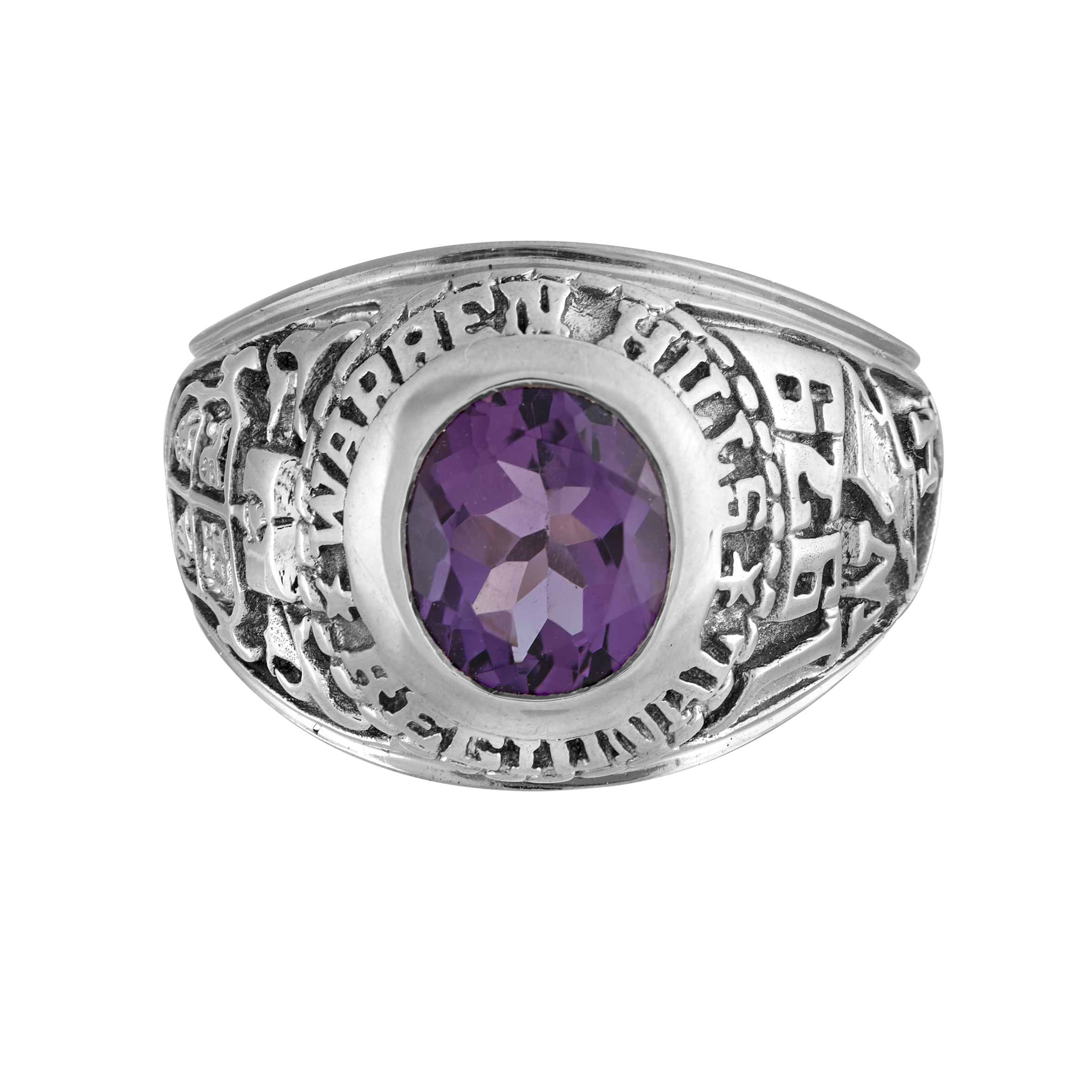 Chevalière universitaire améthyste Gerphagnon