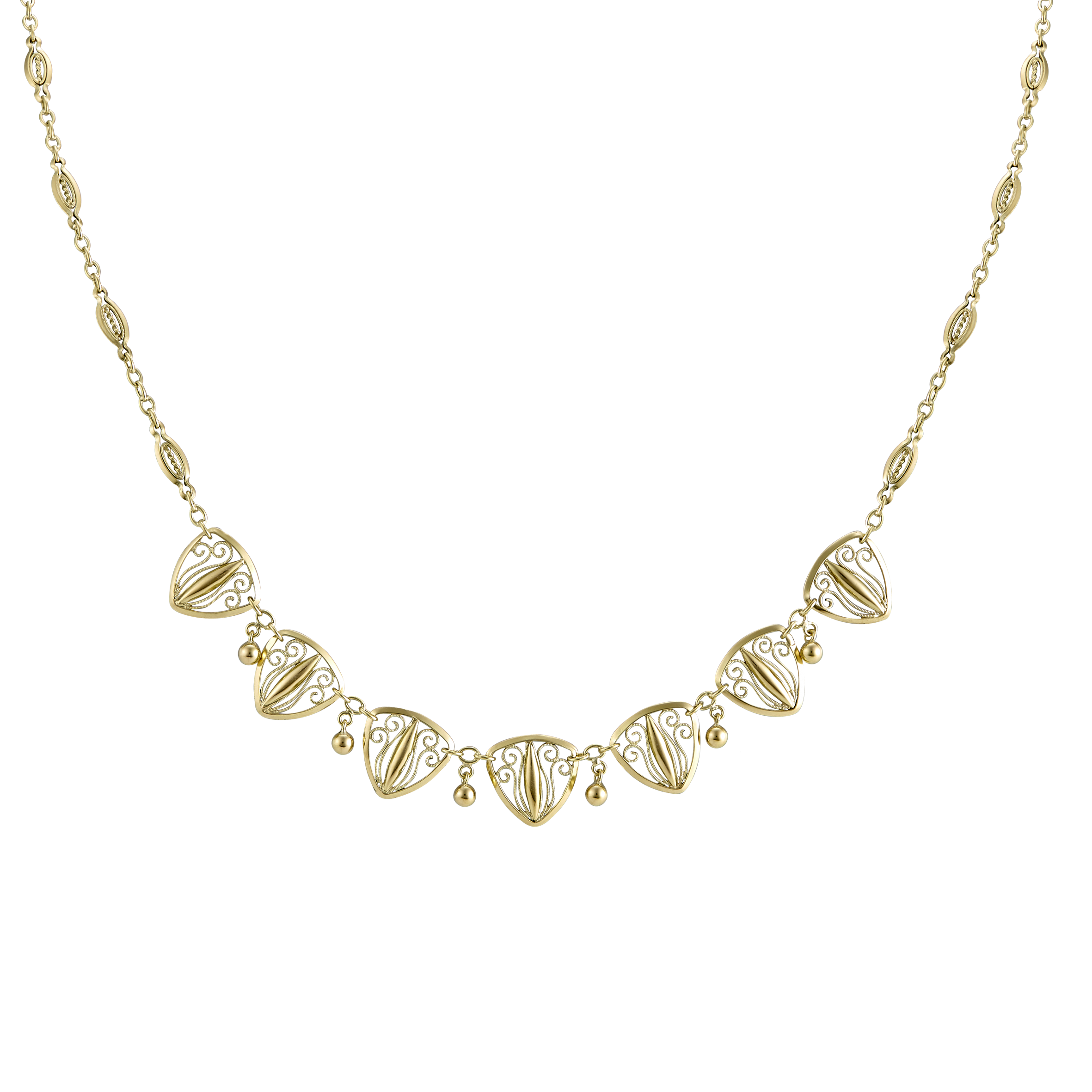 Collerette motifs filigranés vers 1910 Gerphagnon