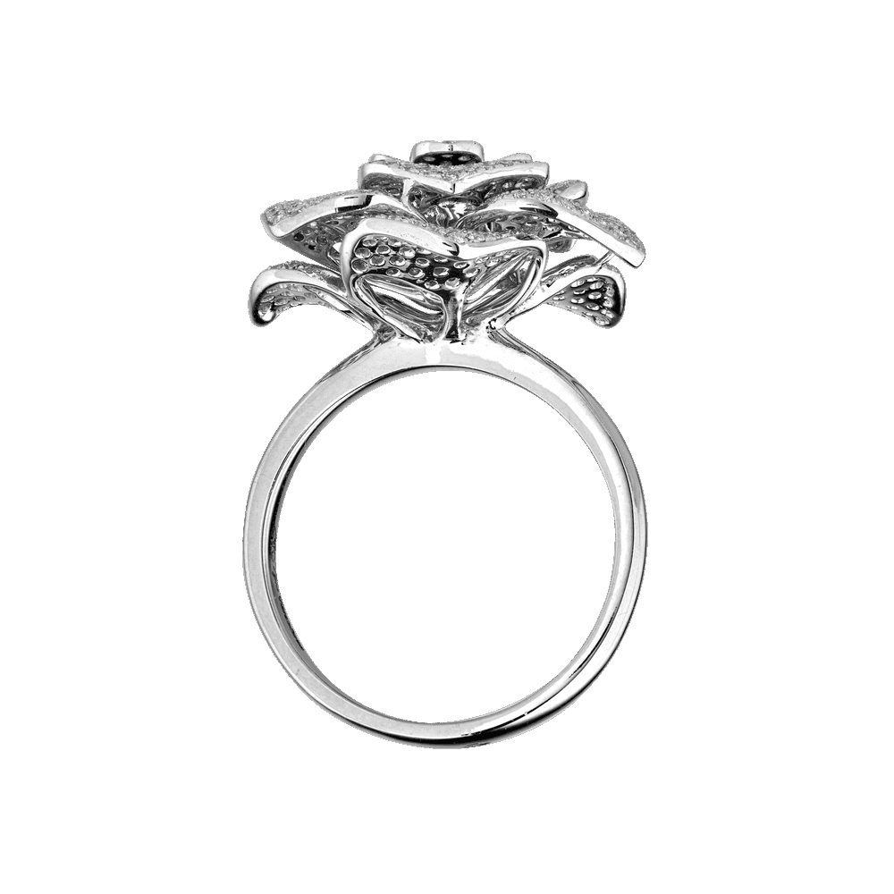 Bague Pensée diamants Gerphagnon