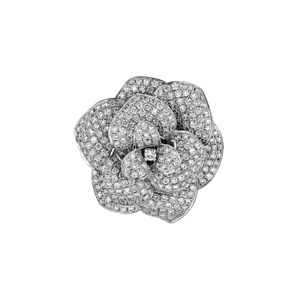 Bague Pensée diamants Gerphagnon