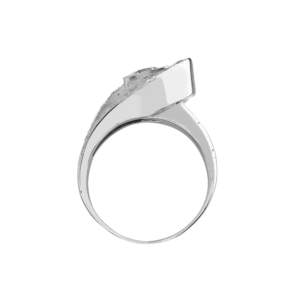 Bague "ceinture" diamants vers 1930 Gerphagnon