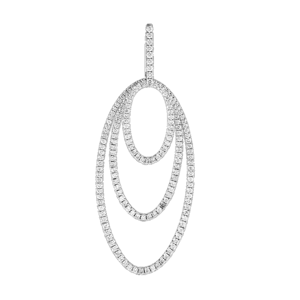 Pendentif 3 ovales brillants Gerphagnon